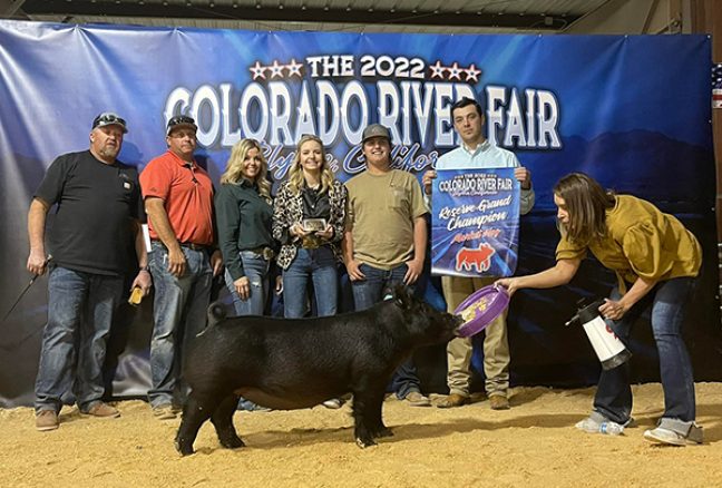 Reserve Champion Colorado River Fair