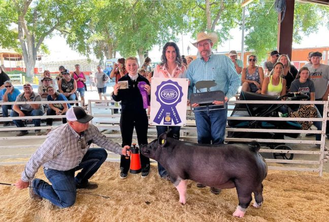 Grand Champion Benton Franklin Fair, WA