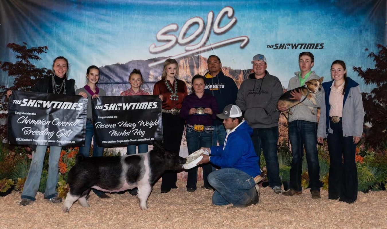 Champion Overall Breeding Gilt, SOJC