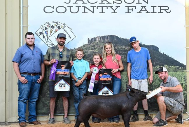 Reserve 4-H Market Hog Jackson County