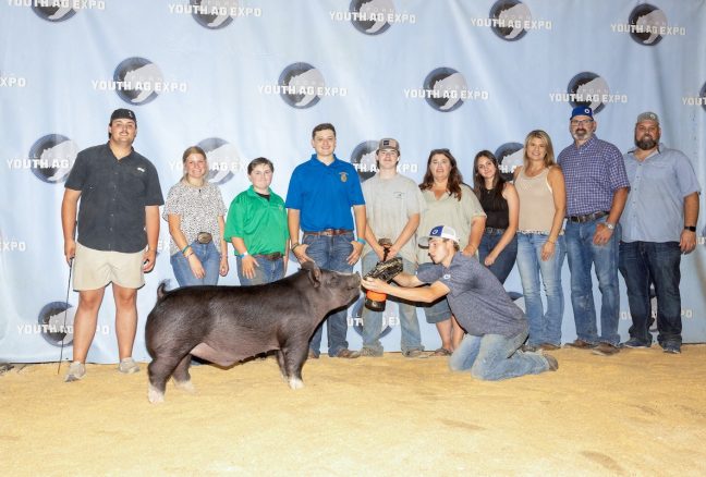 California Youth Ag Expo Reserve Champion Berk Barrow